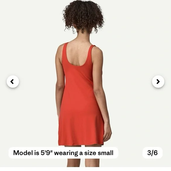 Patagonia |Women's Maipo Red Dress Large BNWT - Picture 2 of 12